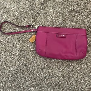 Coach Prink Wristlet